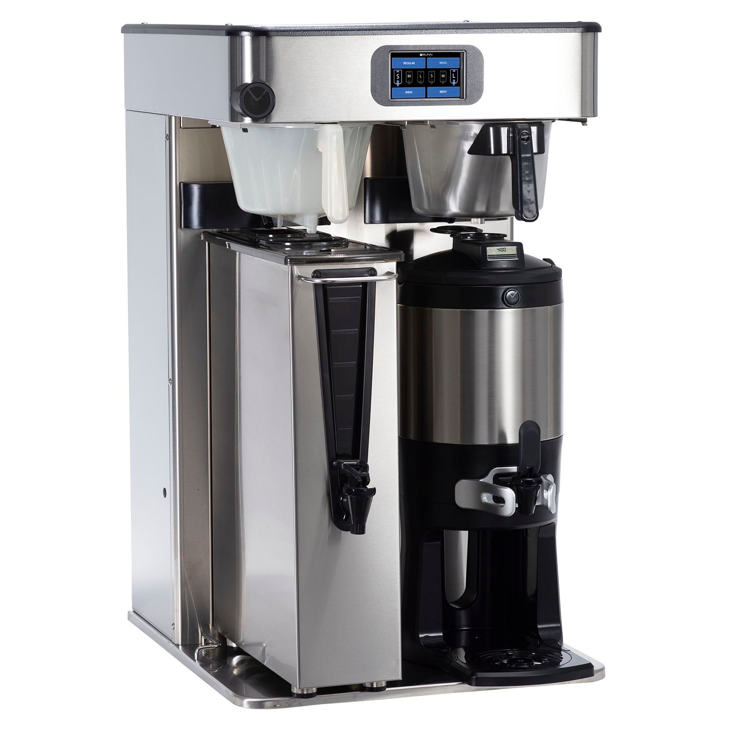 Bunn 53100.0101 BrewWISE ICB-DV Tall Infusion Series Stainless Steel  Automatic Coffee Brewer - Dual Voltage