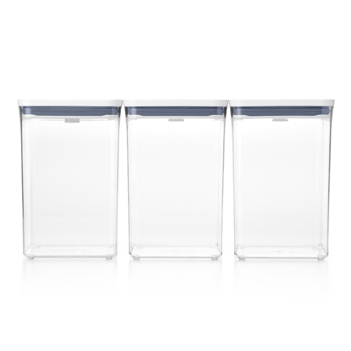 OXO Good Grips POP Food Storage Container, Clear Plastic Square, 1.7 Qt.