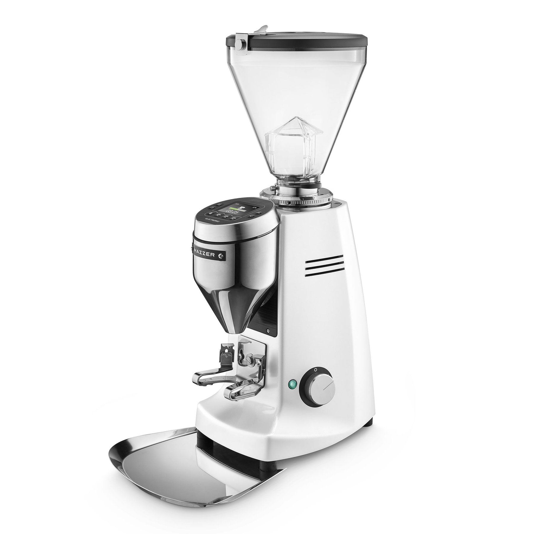 Super Jolly V Up Electronic Espresso Grinder - Silver