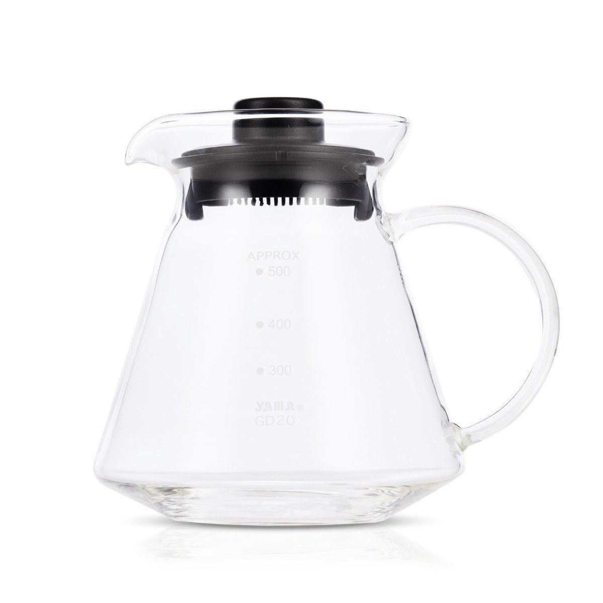 Loveramics Brewers Coffee Glass Server with Lid