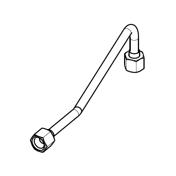 Sanremo Zoe Competition Boiler to Hot Water Valve Pipe - Two Group (Special Order Item)