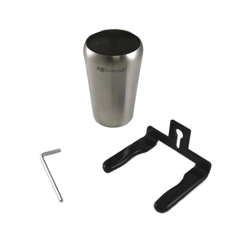 Fiorenzato AllGround Polished Grounds Cup and Fork Kit