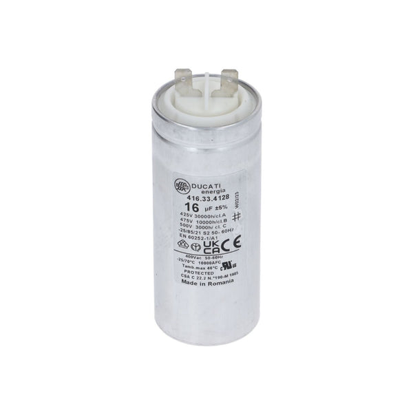 Metal Casing 16µF 110V Start Capacitor