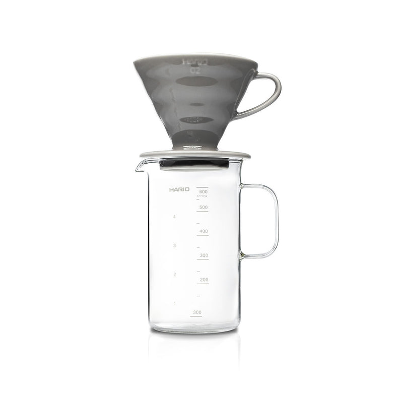 hario v60 grey beaker set