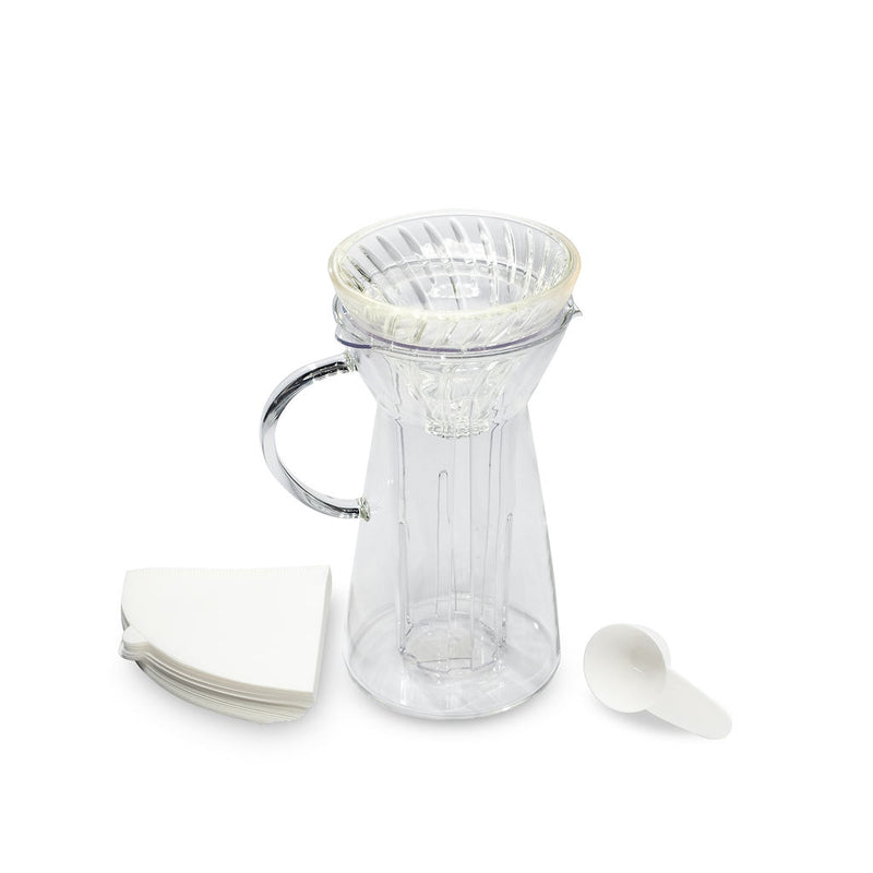 hario glass hot & iced 700ml coffee maker 