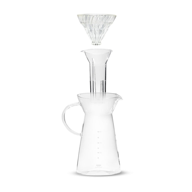 hario glass hot & iced 700ml coffee maker 