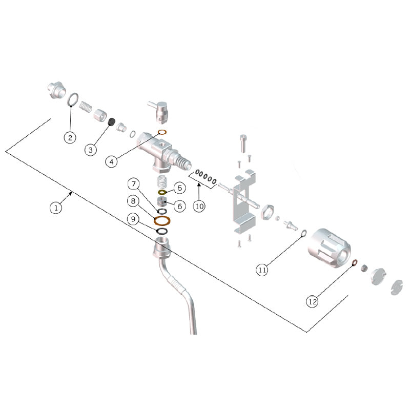 La Marzocco New Version GB5/FB80 Steam Valve Rebuild Kit