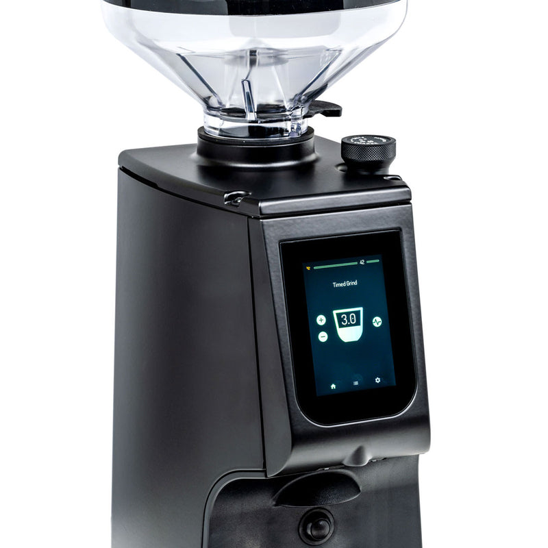 lucca atom black coffee grinder