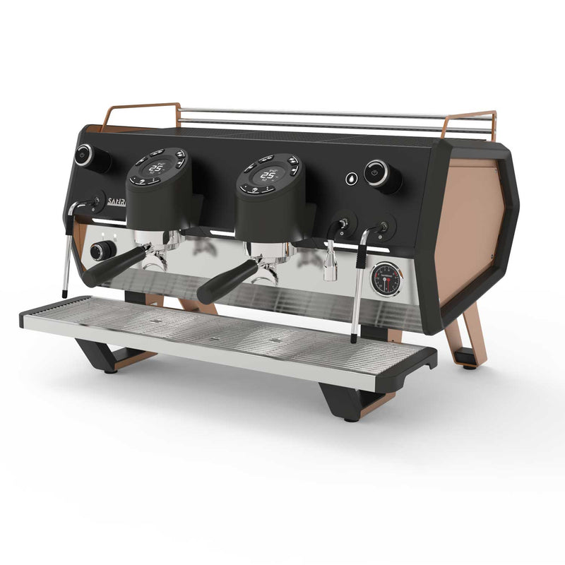 Sanremo D8 PRO 2 Group Volumetric Espresso Machine - Copper Gold