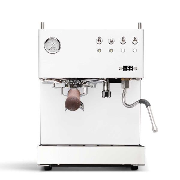 ascaso duo white with push steam