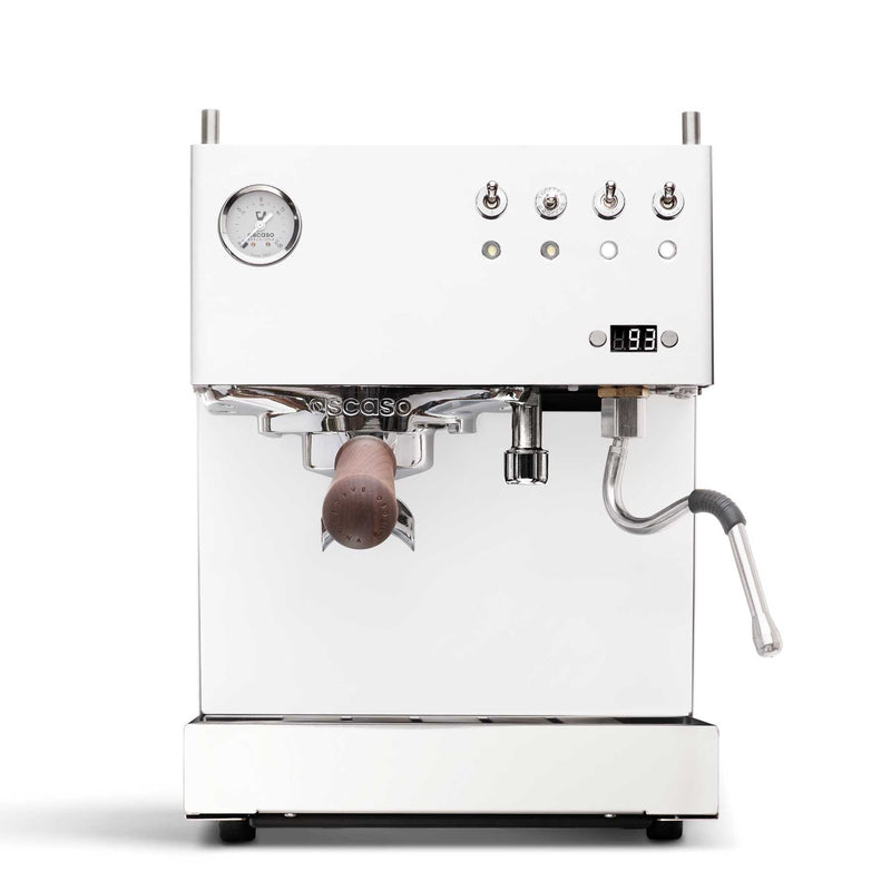 ascaso duo white with push steam