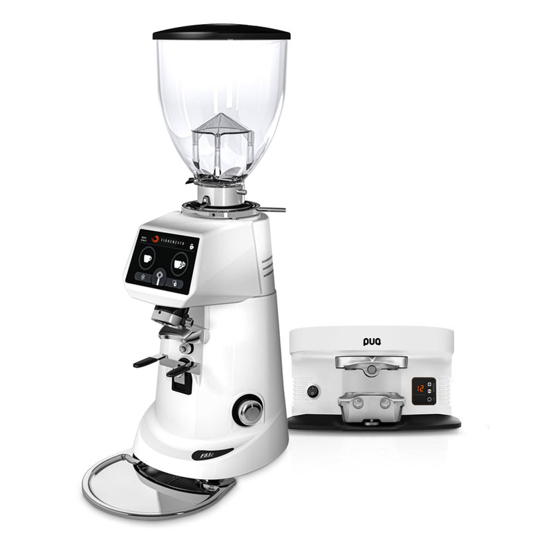 f83 e pro grinder with m4 puqprsess in white