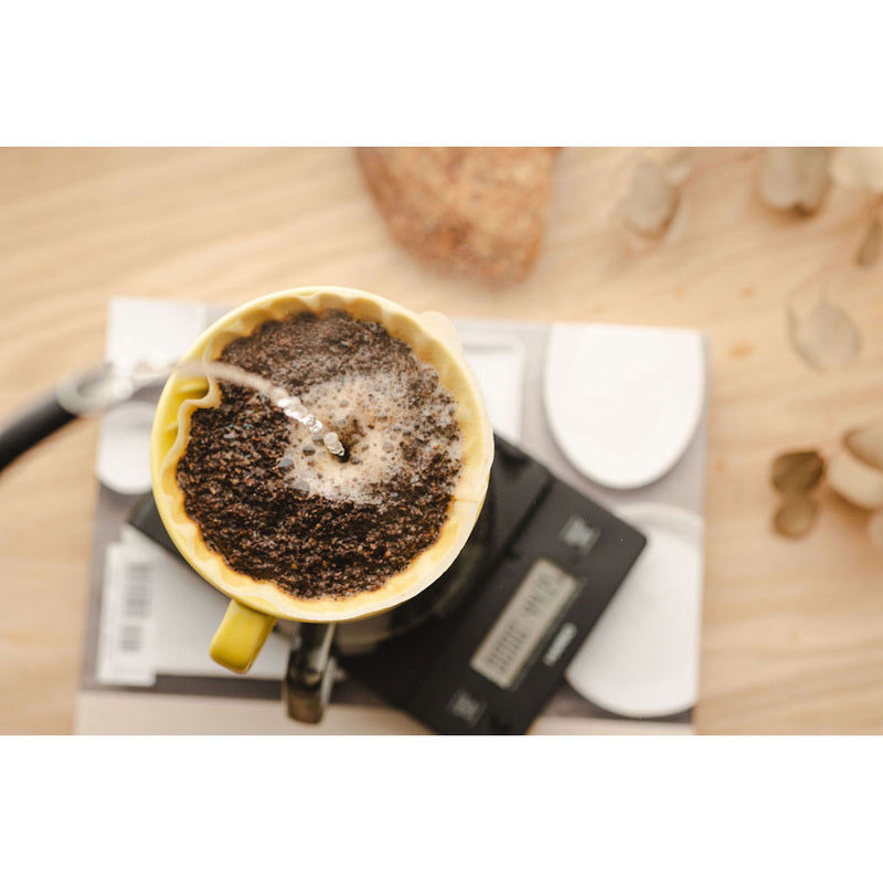 hario v60 02 yellow ceramic pour over 