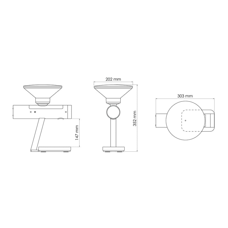 orion mini coffee bean doser dimensions