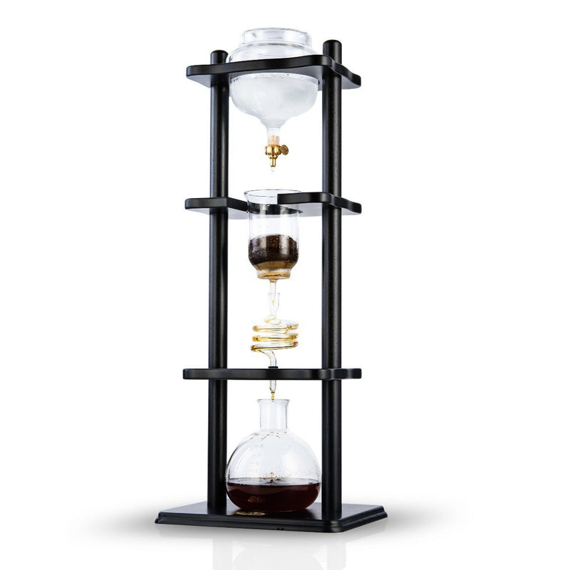 Manual Cold Brew Iced Drop Tower Coffee Maker High Borosilicate Glass 6-8  cup