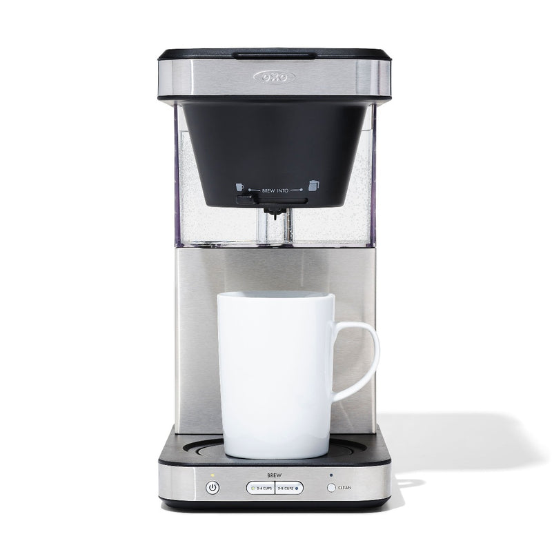  OXO Brew Adjustable Temperature Kettle, Electric, Clear & Brew  Single Serve Pour-Over Coffee Maker: Home & Kitchen