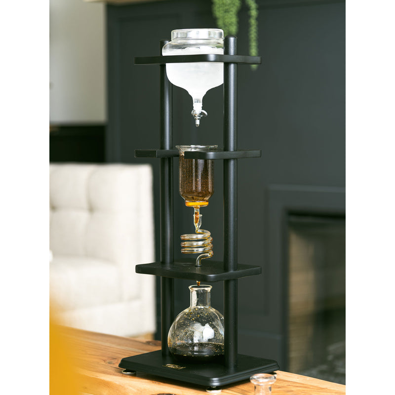 Copco Forty-ounce Borosilicate Glass Cold Brew Coffee Maker Black 