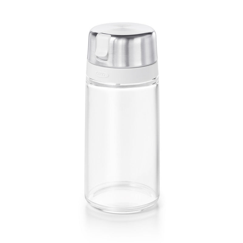 OXO Good Grips Glass Creamer & Good Grips 12 oz Precision Pour Glass Oil  Dispenser