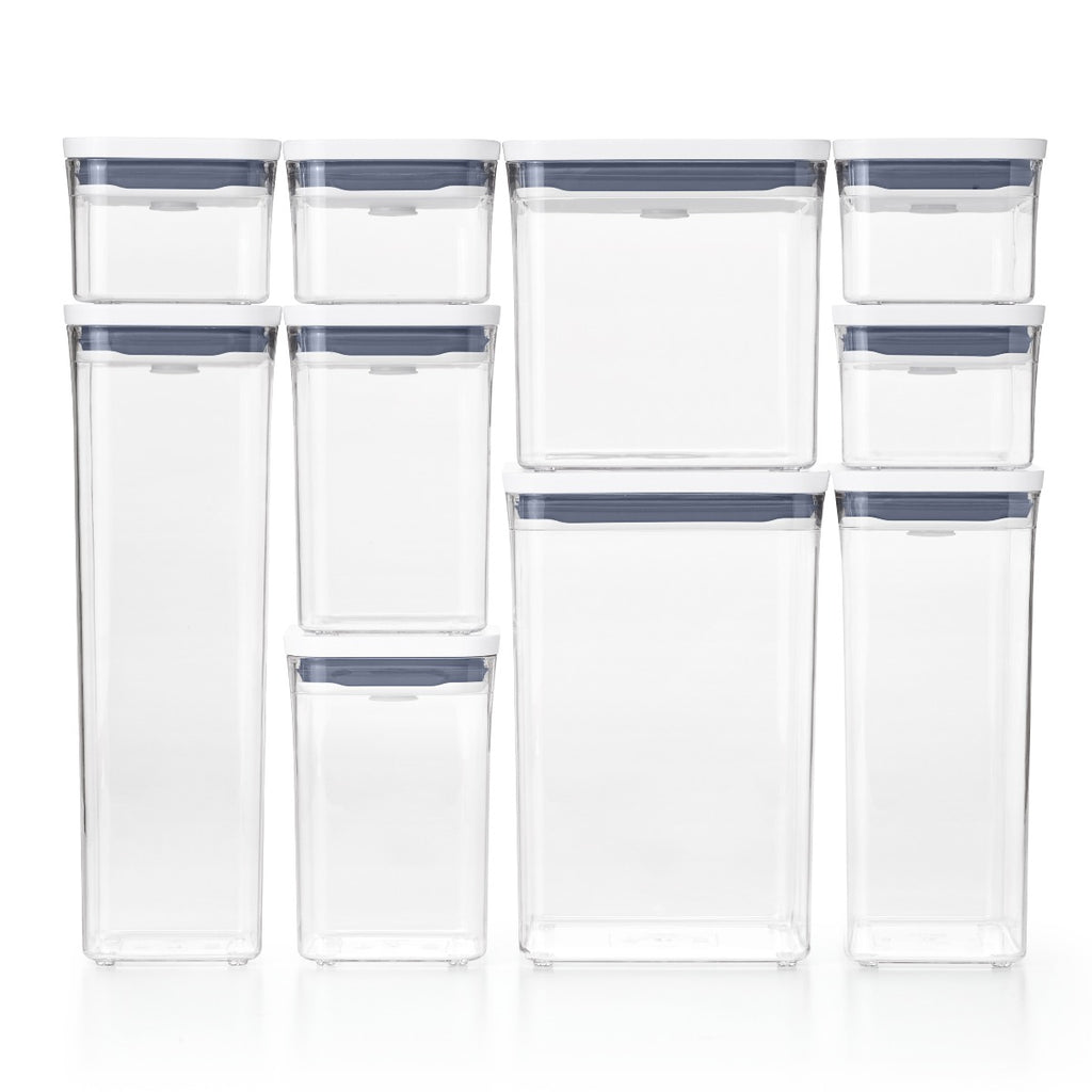 OXO GG 10 Piece Pop Container Set Clear 11236000 - Best Buy