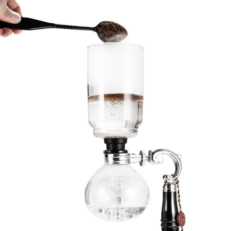  ZAJ Coffee Maker Syphon Coffee Maker Japanese Style Vacuum  Glass Siphon Pot Percolators 3 Cups 360ML Glass Tabletop Manual Siphon Coffee  Maker Easy to use : Home & Kitchen