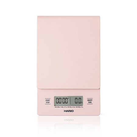 hario v60 drip scale in pink